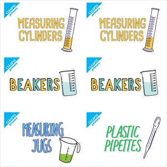 Large labels without quantities