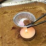 Investigating burning using tealights