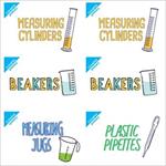 Large labels without quantities