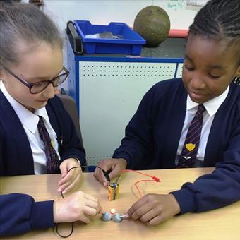 making a circuit with dough